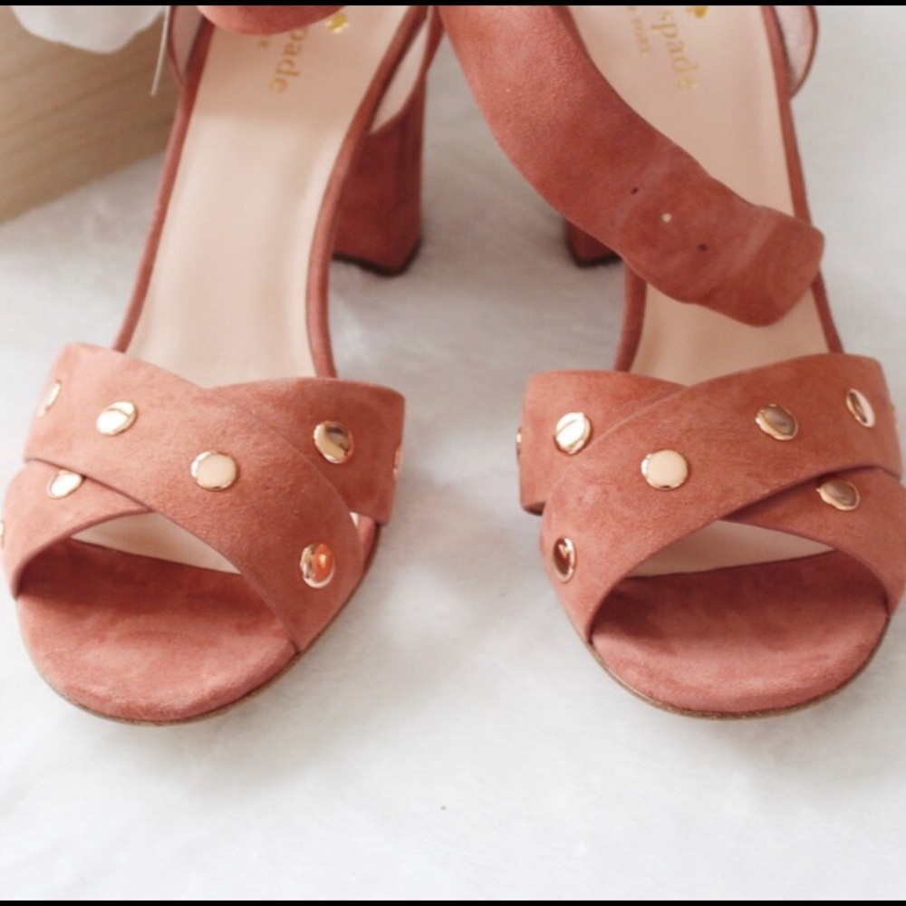 Kate Spade Rose Gold Heels - Picture 4 of 5
